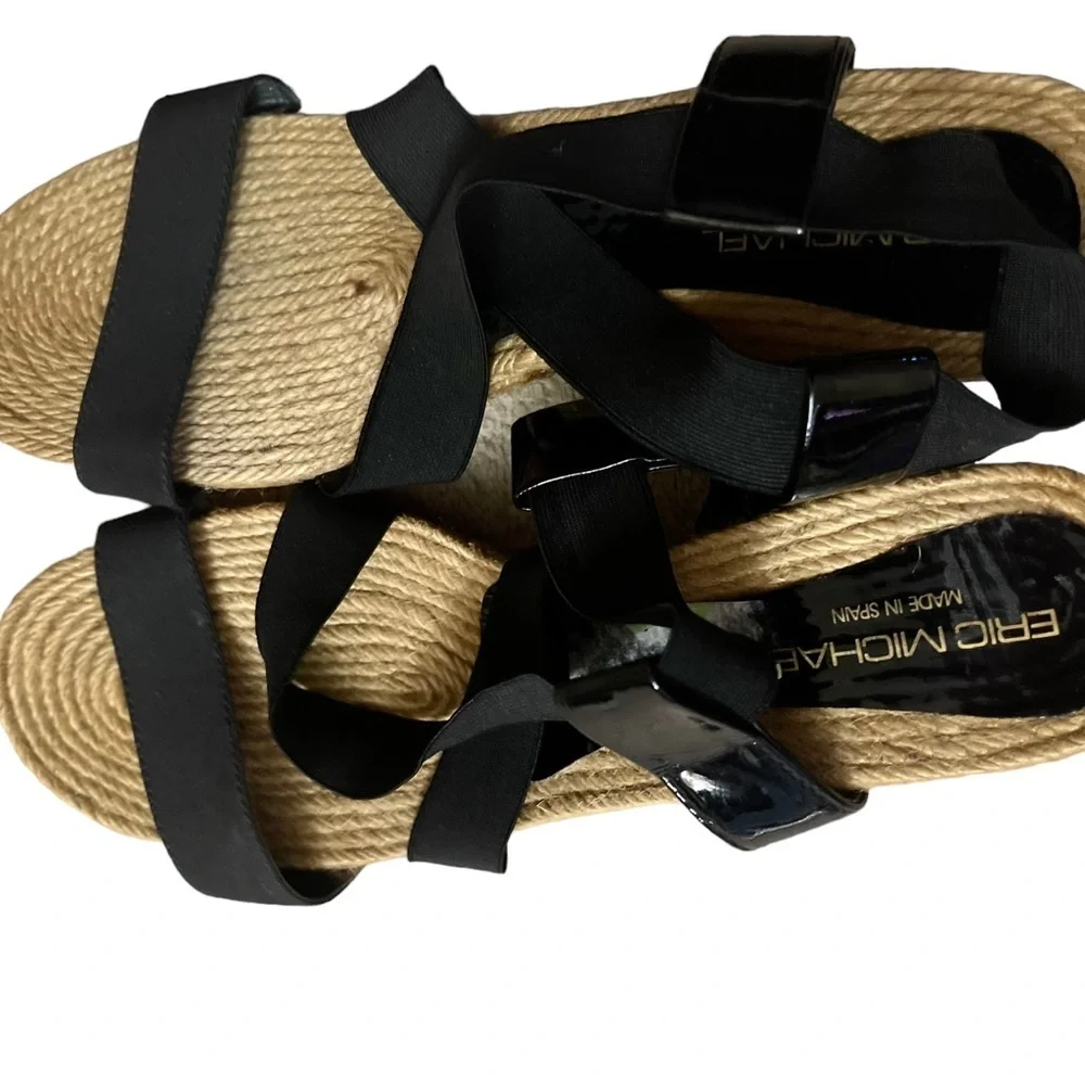 Eric Michael Espadrilles Made in Spain Women Sandals Size 10